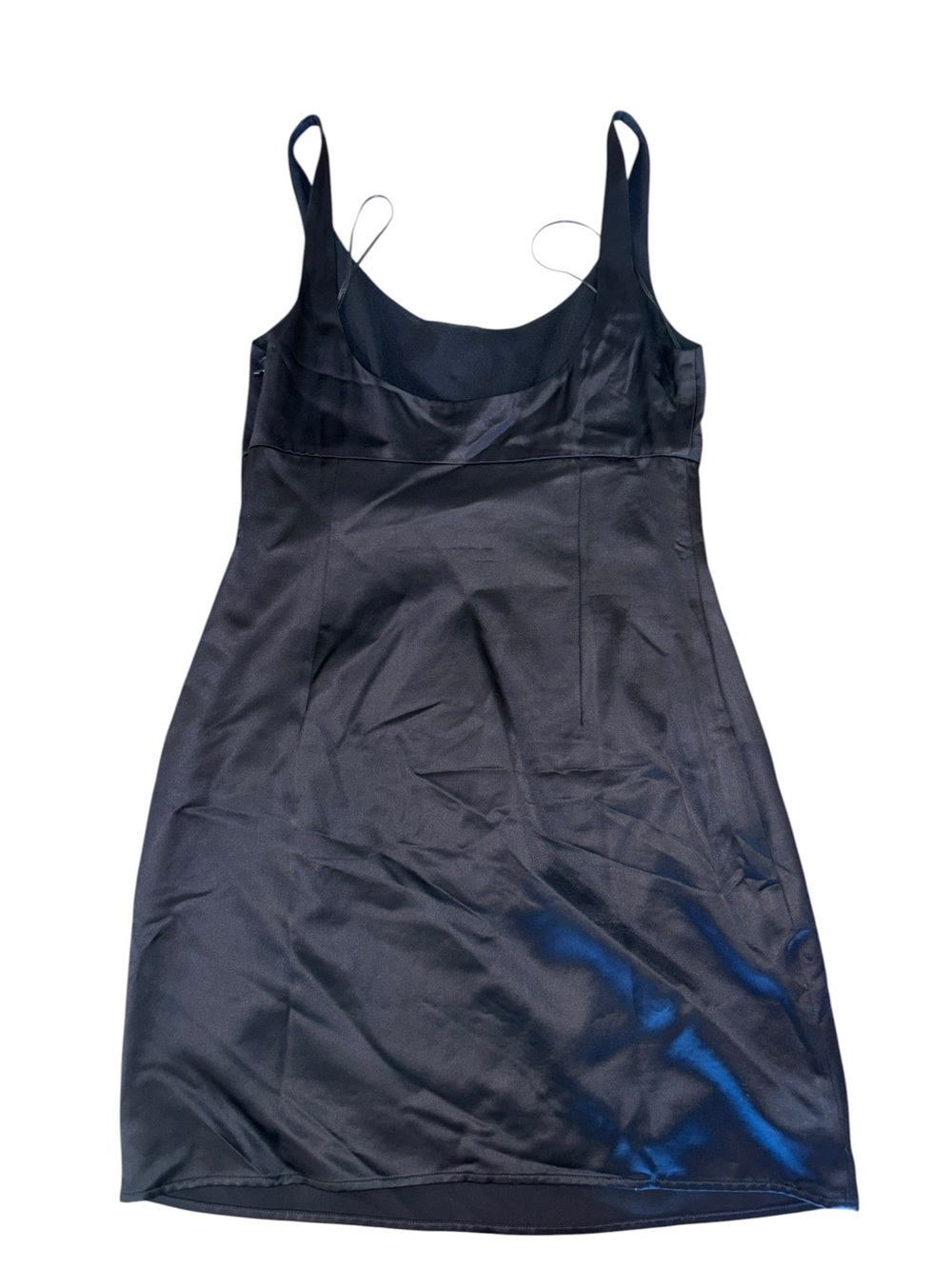 Rails Rhys black satin rosette mini dress - Picture 7 of 15